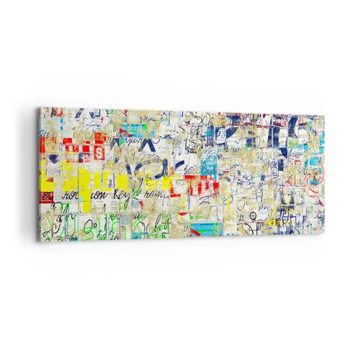 Quadro em tela - Simplesmente agradável aos olhos - 100x40 cm