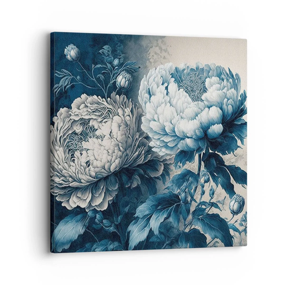 Quadro em tela - Casal que combina - 30x30 cm