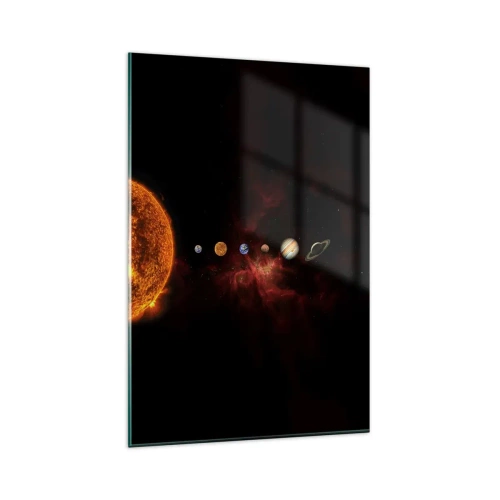 Quadro em vidro - Nosso bairro - 80x120 cm