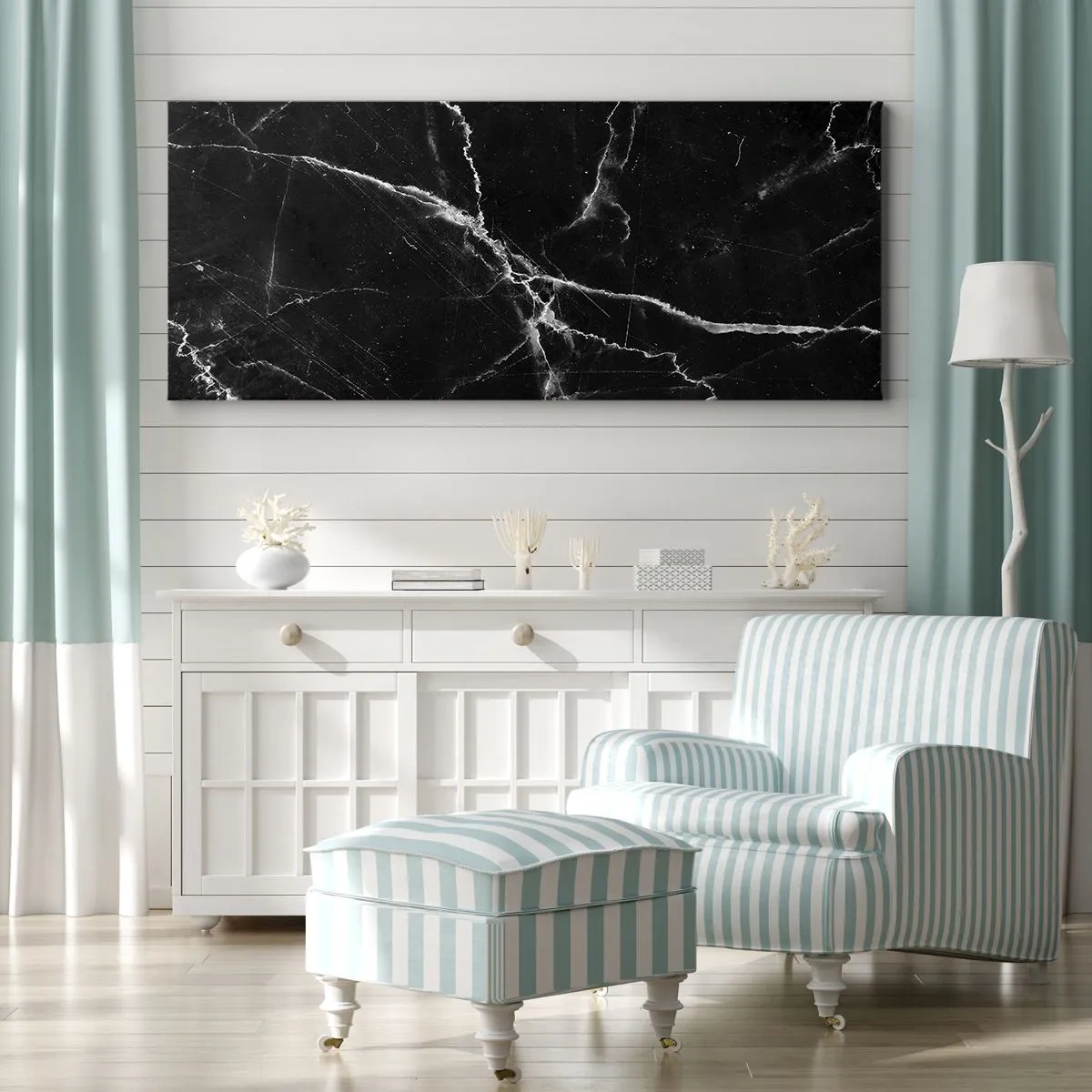 Quadro em tela - A vida secreta da pedra - 120x50 cm