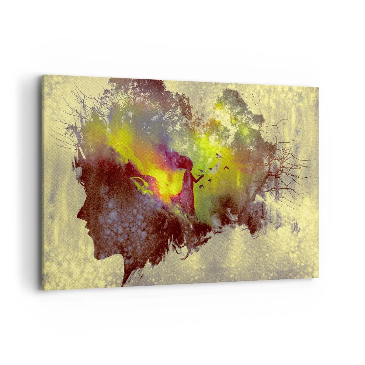 Quadro em tela - Mãe Natureza - 120x80 cm
