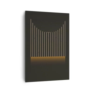 Quadro em tela - Explorar a escuridão - 70x100 cm