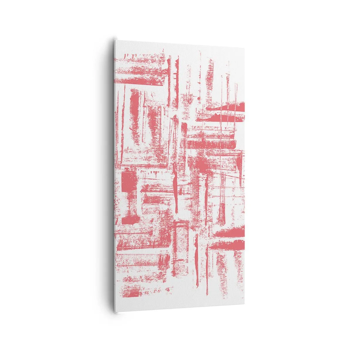 Quadro em tela - Cidade Vermelha - 65x120 cm