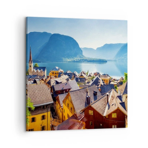 Quadro em tela - Não poderia ser mais pitoresco - 60x60 cm