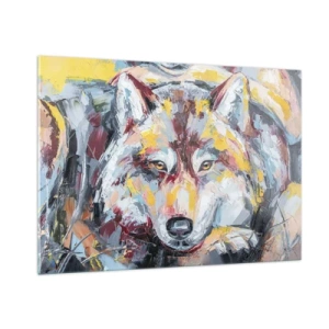Quadro em vidro - Paz entre entes queridos - 100x70 cm