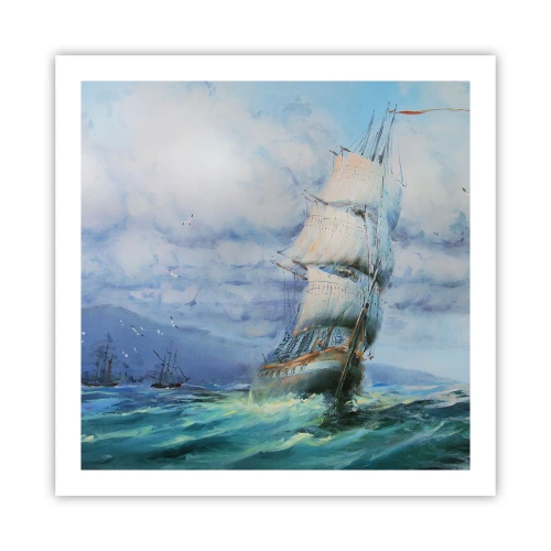 Pôster - Bons ventos - 60x60 cm
