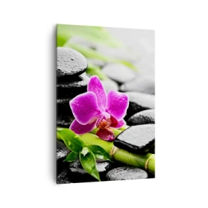 Quadro em tela - Calmo equilíbrio - 70x100 cm