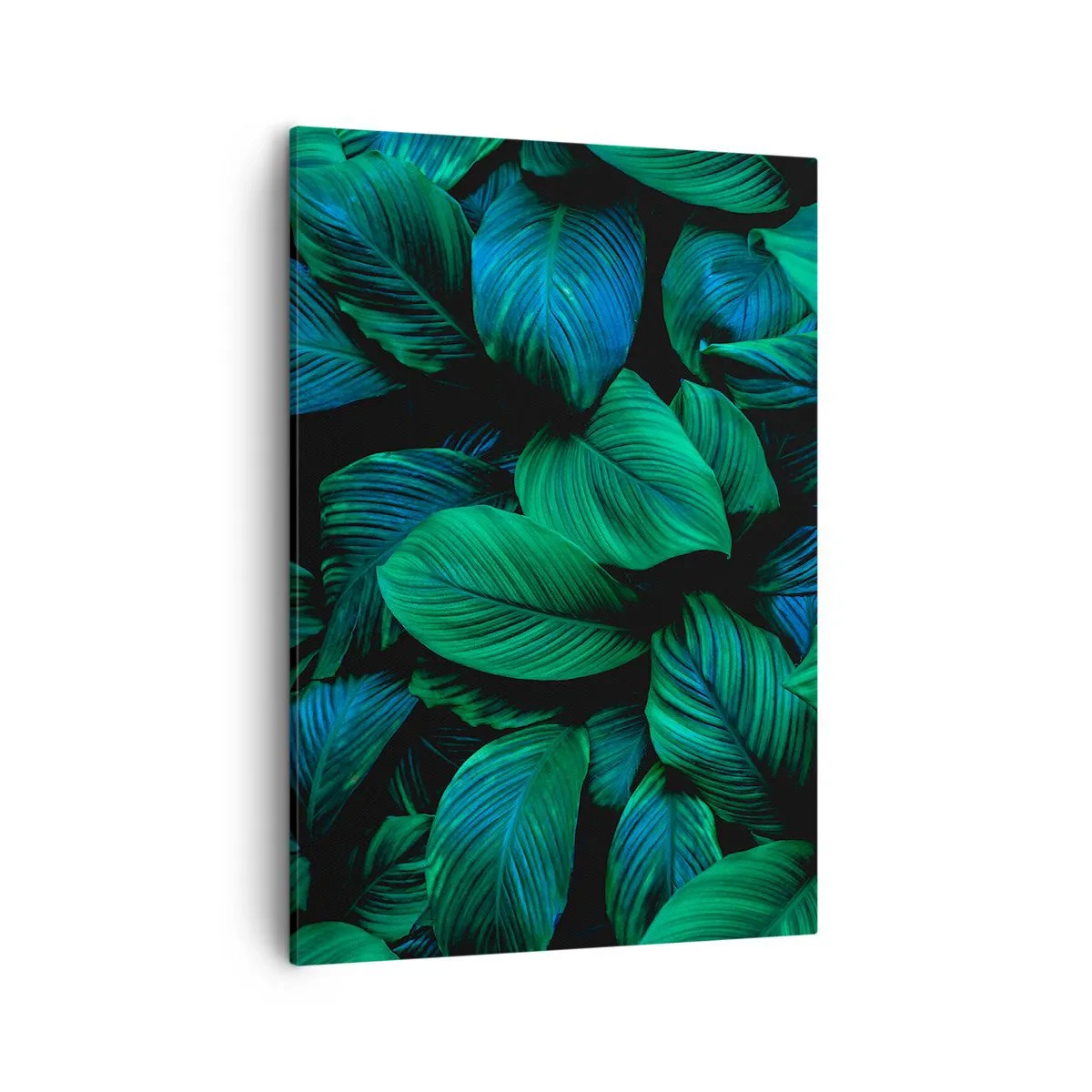 Quadro em tela - Na multidão verde - 50x70 cm