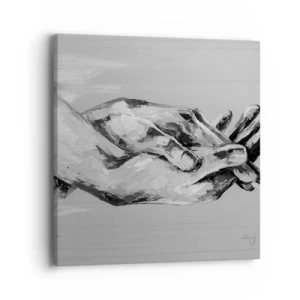 Quadro em tela - Início... - 40x40 cm