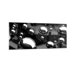 Quadro em vidro - Das profundezas negras - 100x40 cm