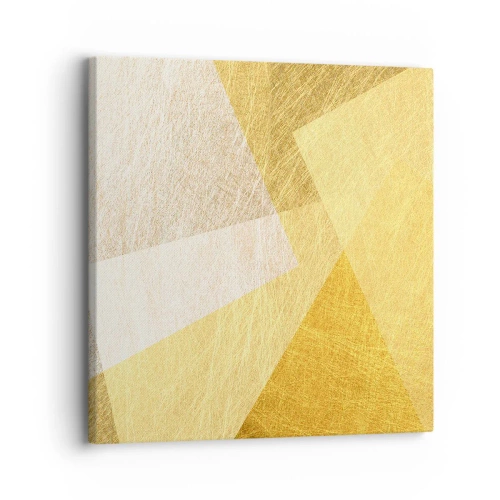 Quadro em tela - Clima geométrico - 30x30 cm