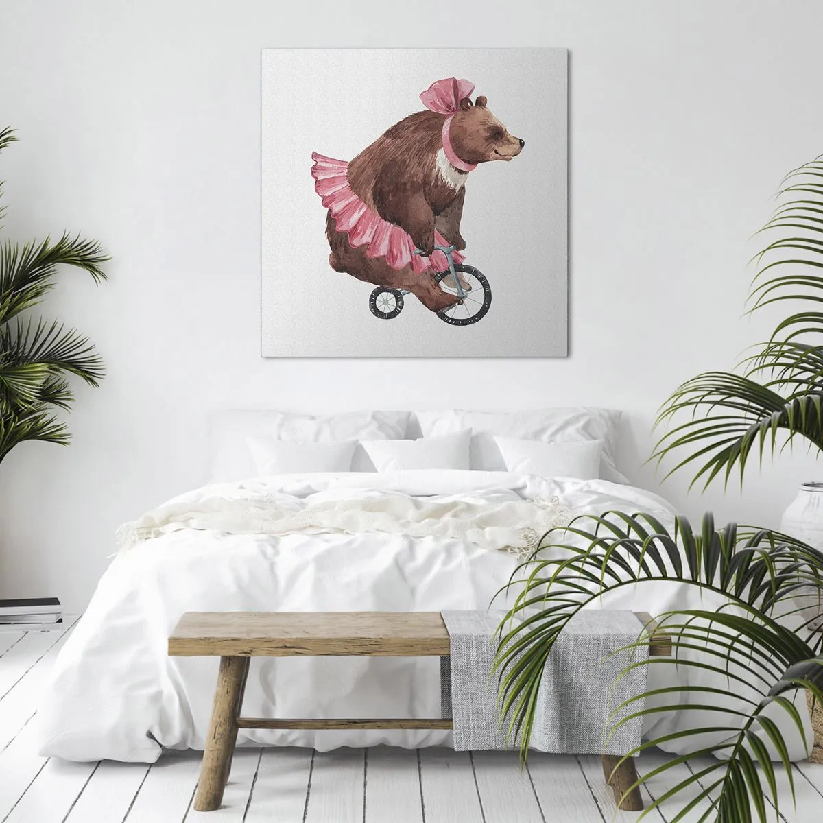 Quadro em tela - Que circo! - 60x60 cm