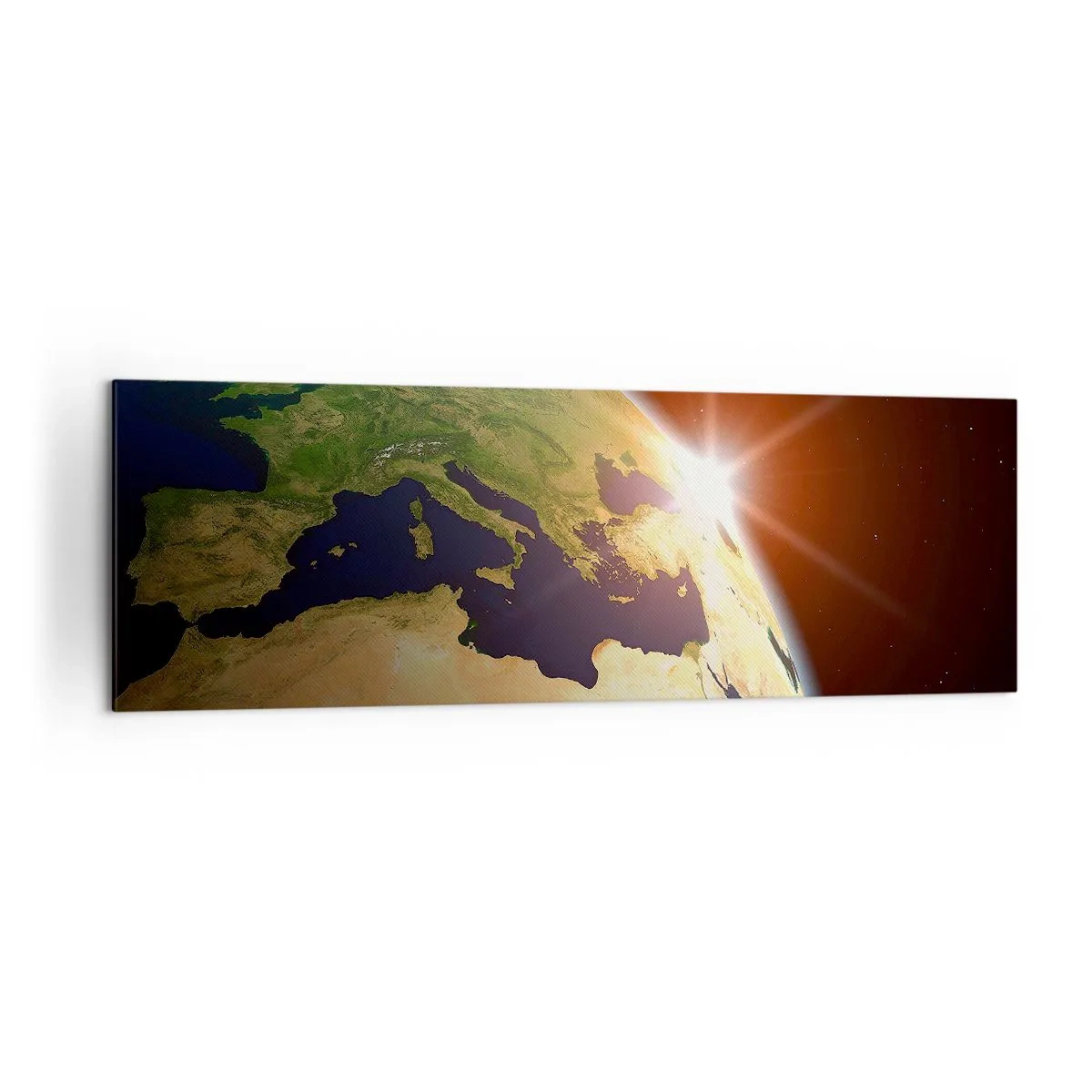 Quadro em tela - Nascer do Sol - 160x50 cm