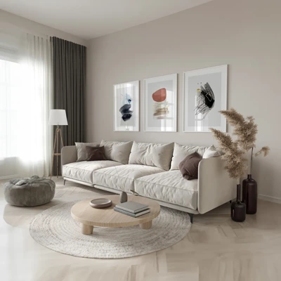 Elegant and cosy - Inspiração para a sala