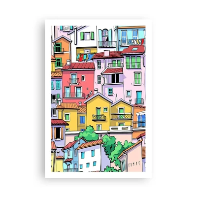 Pôster - Cidade divertida - 61x91 cm