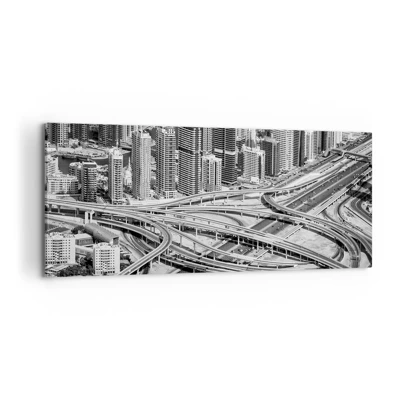 Quadro em tela - Dubai – uma cidade impossível - 100x40 cm