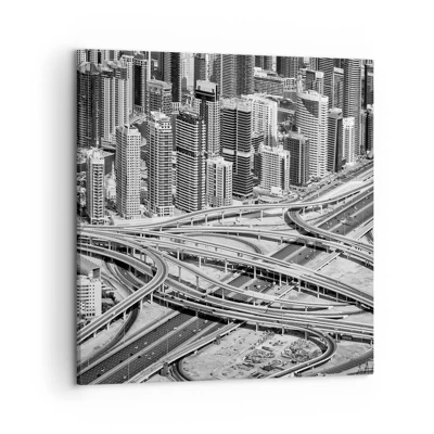 Quadro em tela - Dubai – uma cidade impossível - 50x50 cm