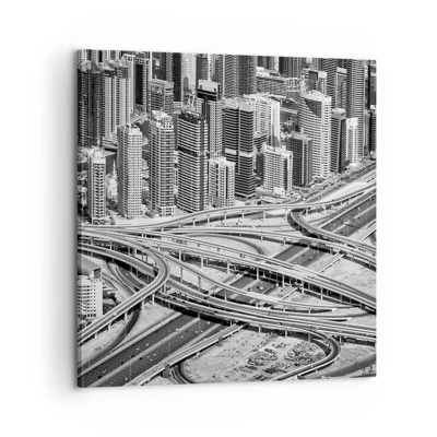 Quadro em tela - Dubai – uma cidade impossível - 60x60 cm