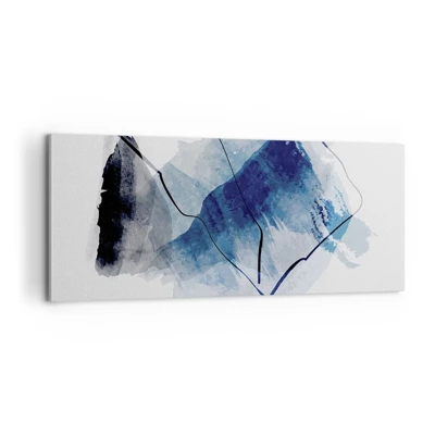 Quadro em tela - Iceberg - 100x40 cm