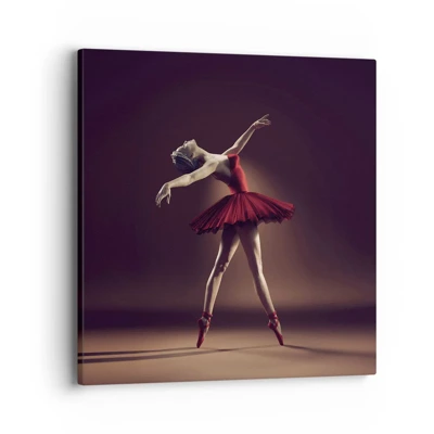 Quadro em tela - Prima ballerina - 40x40 cm