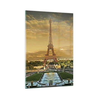 Quadro em vidro - A rainha de Paris - 80x120 cm