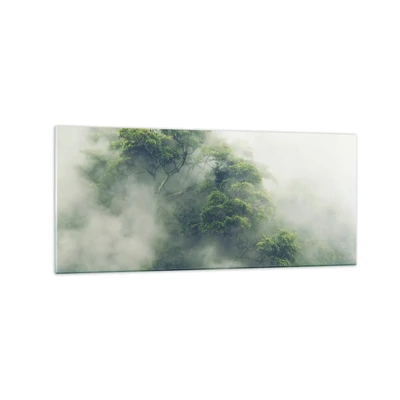 Quadro em vidro - Envolto em neblina - 120x50 cm