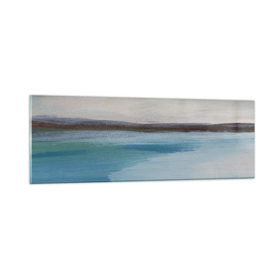 Quadro em vidro - Paisagem horizontal - 90x30 cm