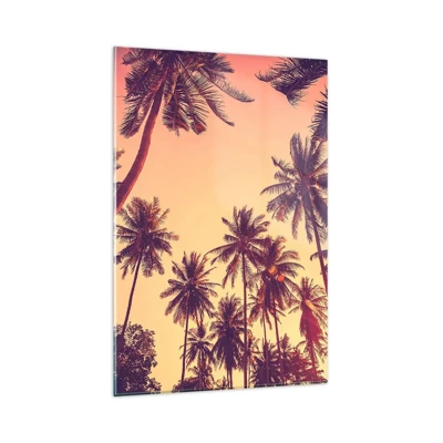 Quadro em vidro - Variação tropical - 80x120 cm