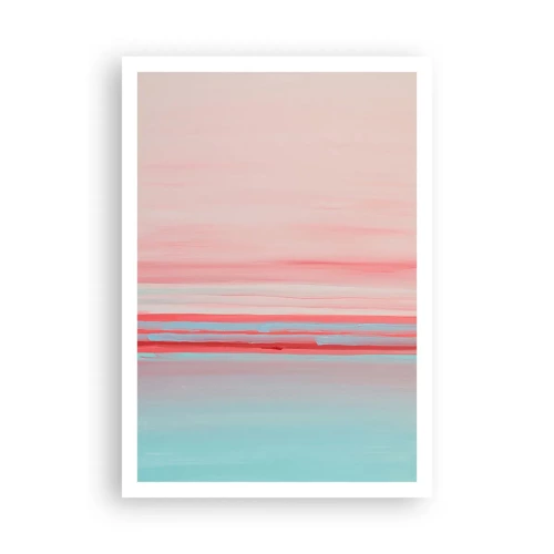 Pôster - Abstração ao amanhecer - 70x100 cm