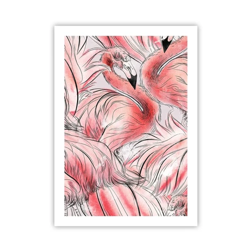 Pôster - Bird corps de ballet - 50x70 cm