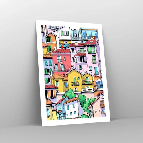 Pôster - Cidade divertida - 50x70 cm