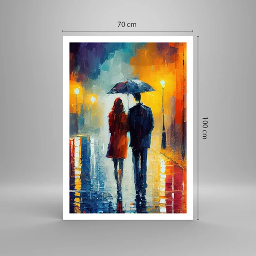 Pôster - Juntos – uma noite colorida - 70x100 cm