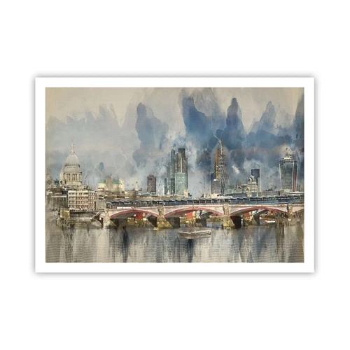 Pôster - Londres em toda a sua glória - 100x70 cm