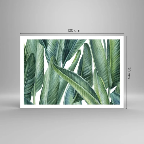 Pôster - O próprio verde - 100x70 cm