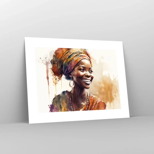 Pôster - Rainha africana - 40x30 cm