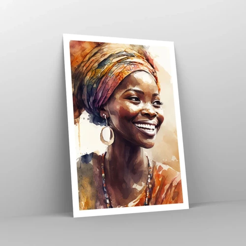 Pôster - Rainha africana - 70x100 cm