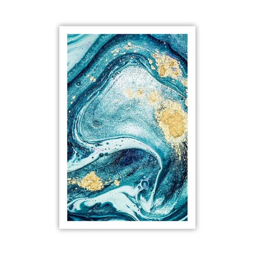 Pôster - Redemoinho azul - 61x91 cm