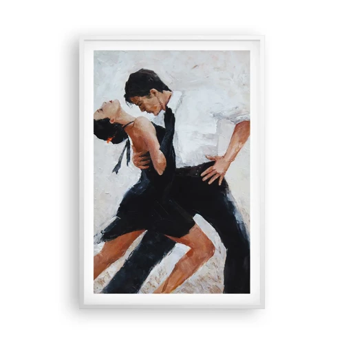 Pôster em moldura branca - O tango dos meus sonhos  - 61x91 cm