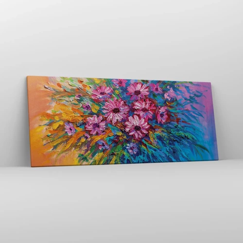 Quadro em tela - A energia da vida - 120x50 cm