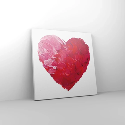 Quadro em tela - All you need is love - 30x30 cm