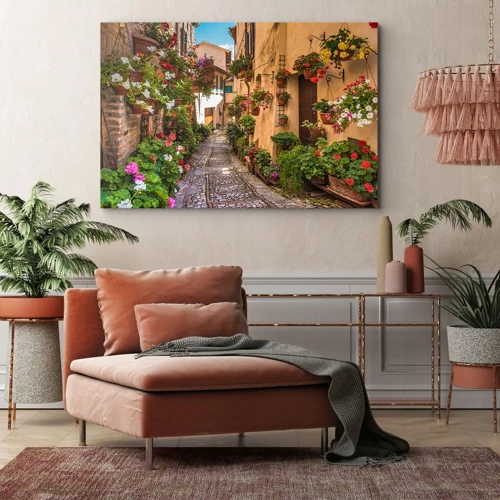 Quadro em tela - Beco italiano - 120x80 cm