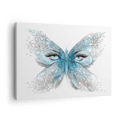 Quadro em tela - Borboleta eros - 70x50 cm