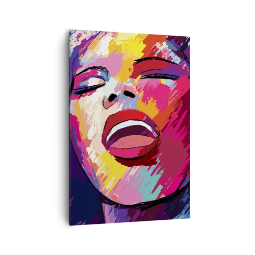 Quadro em tela - Cantar uma vida inteira - 70x100 cm