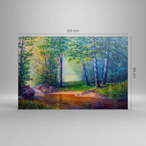 Quadro em tela - Cenário idílico - 120x80 cm