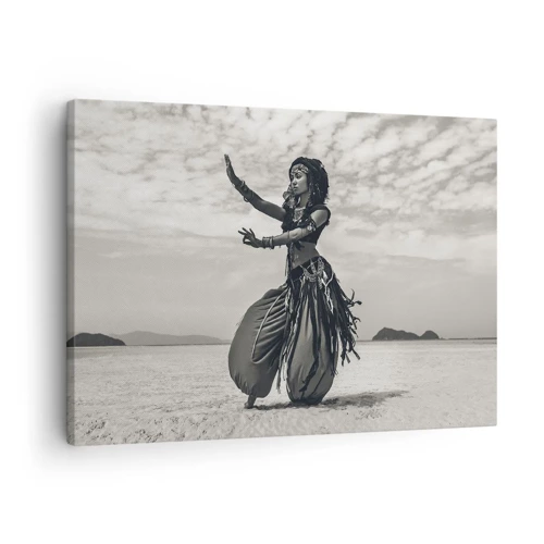 Quadro em tela - Dança das Ilhas do Sul - 70x50 cm