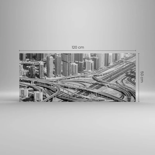 Quadro em tela - Dubai – uma cidade impossível - 120x50 cm