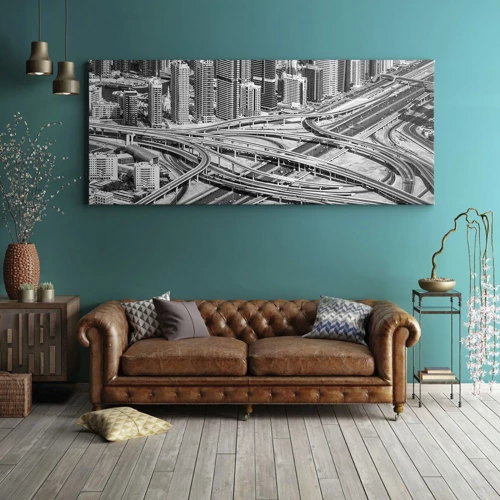 Quadro em tela - Dubai – uma cidade impossível - 120x50 cm