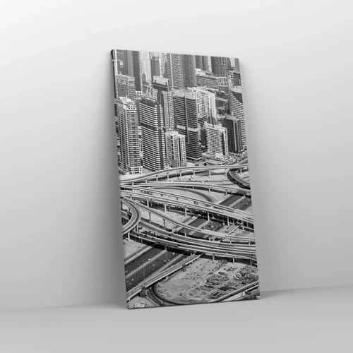 Quadro em tela - Dubai – uma cidade impossível - 45x80 cm