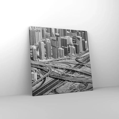 Quadro em tela - Dubai – uma cidade impossível - 50x50 cm