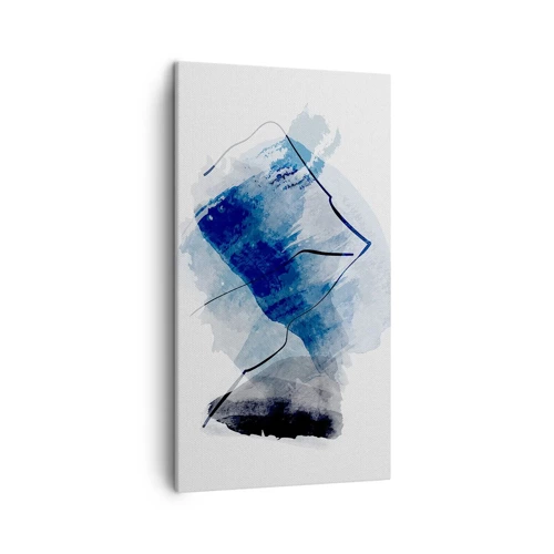 Quadro em tela - Iceberg - 45x80 cm